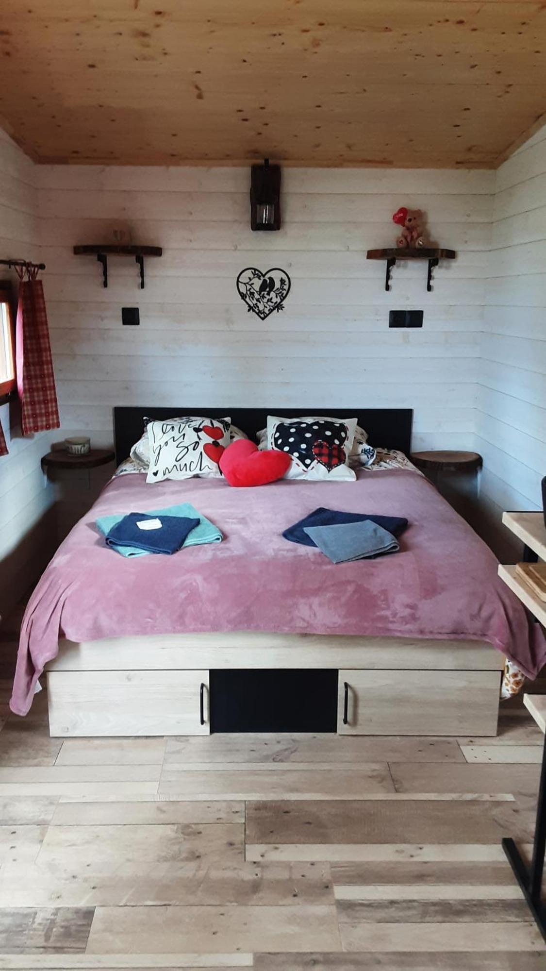 Maison d'hôtes Tiny House à Saint-Vallier  Extérieur photo