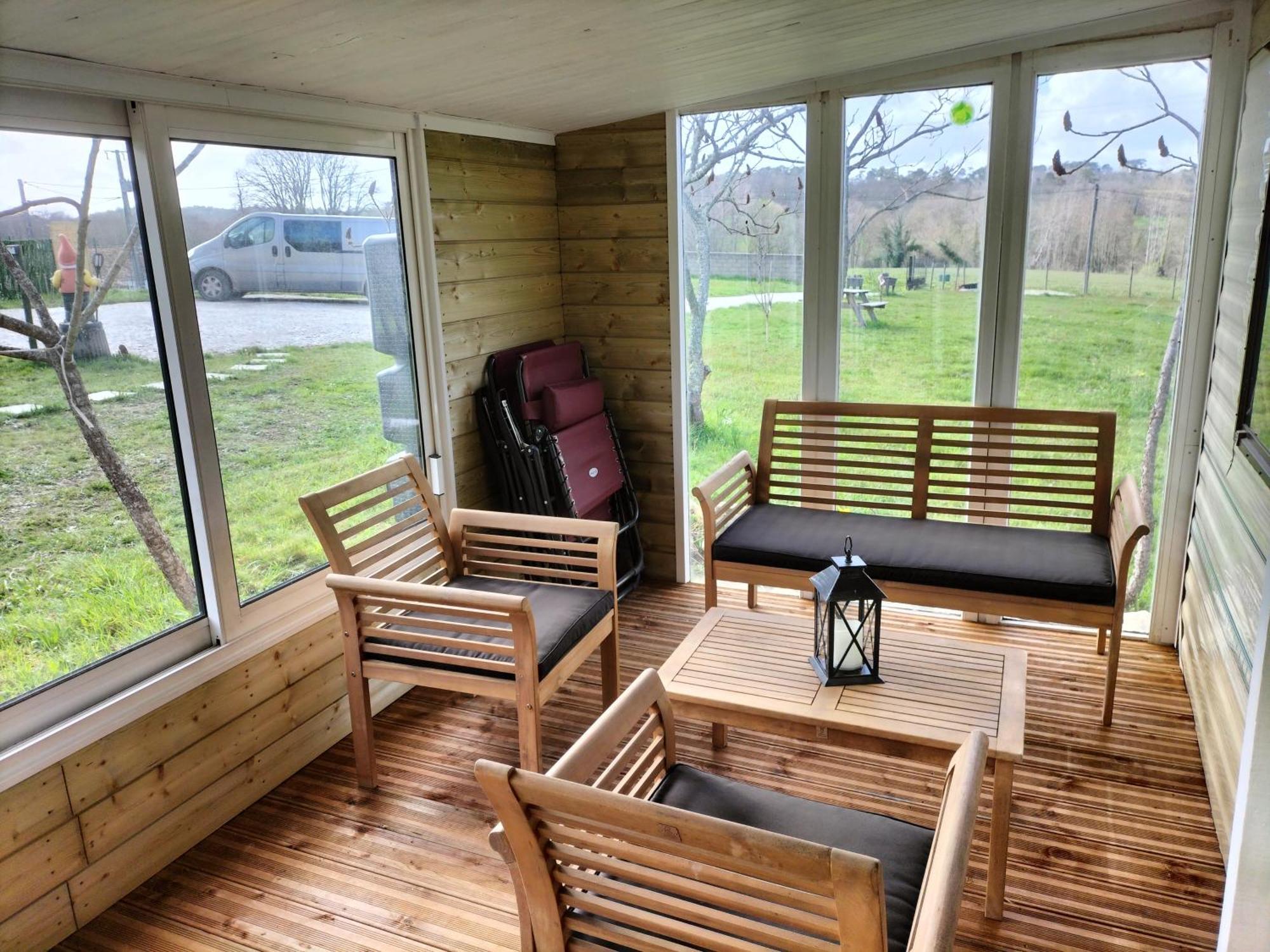 Maison d'hôtes Tiny House à Saint-Vallier  Extérieur photo