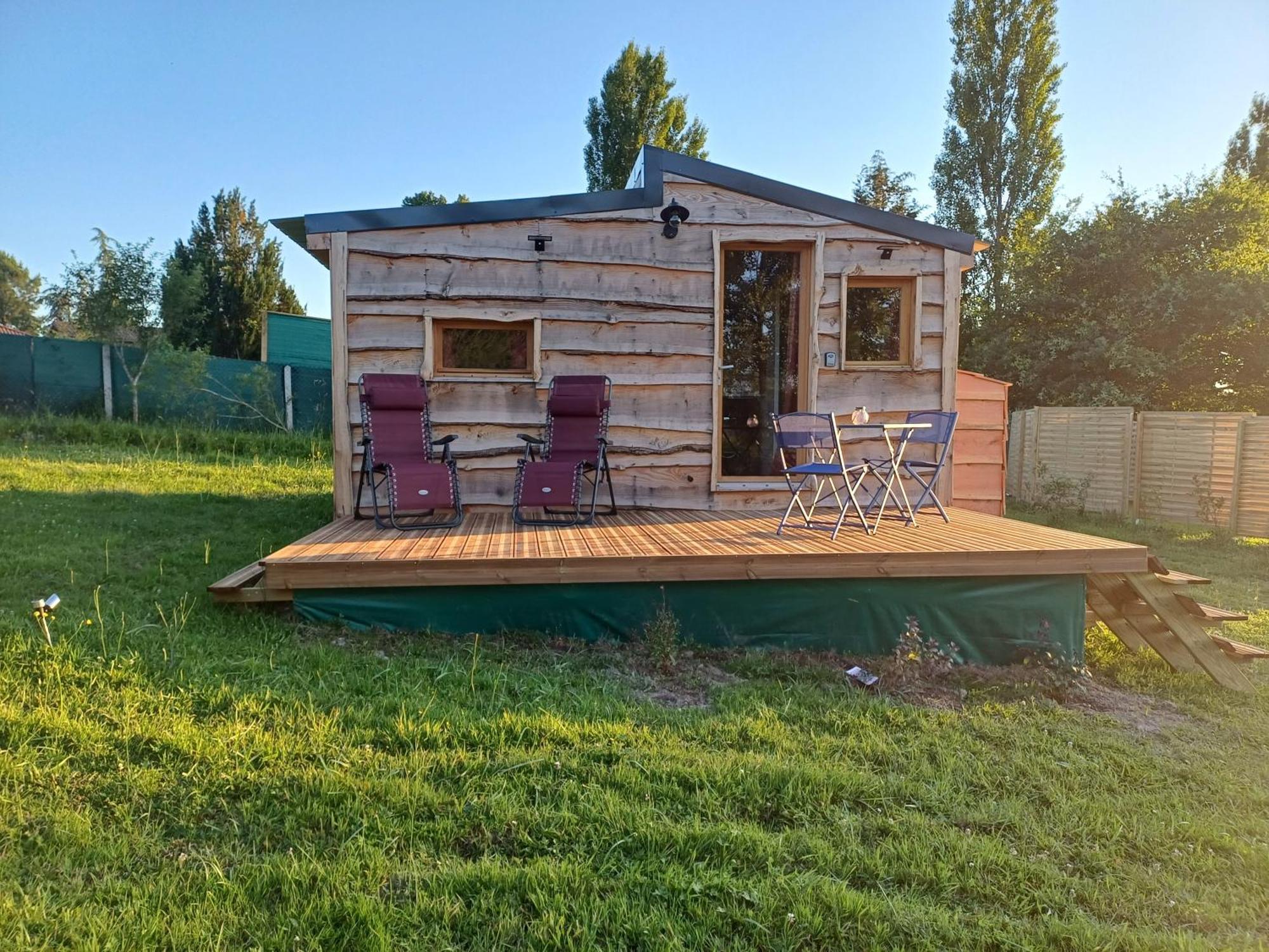 Maison d'hôtes Tiny House à Saint-Vallier  Extérieur photo